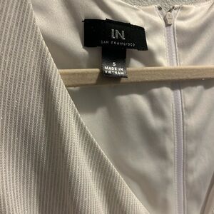 I.N. San Francisco white sparkly dress size 5